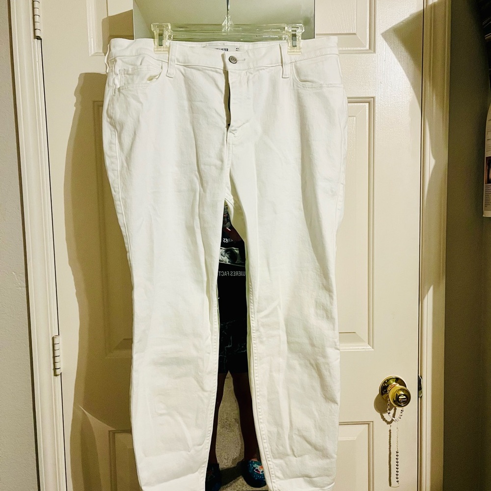 Hollister Women's Skinny Jeans - White